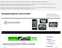 Tablet Screenshot of navigationsgeraete-kaufen.vergleichgut.de